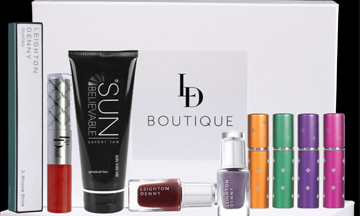 Leighton Denny MBE launches Save The Best Till Last LD Boutique Beauty Box 